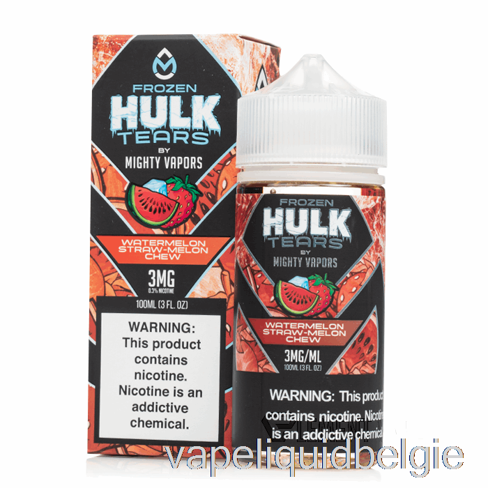 Vape Vloeistof Bevroren Watermeloen Stromeloen Kauwen - Hulk Tranen - 100 Ml 6 Mg